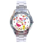 Butterfly Beauty Stainless Steel Watch