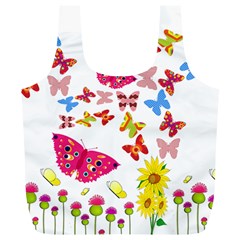 Butterfly Beauty Reusable Bag (XL) from ArtsNow.com Back