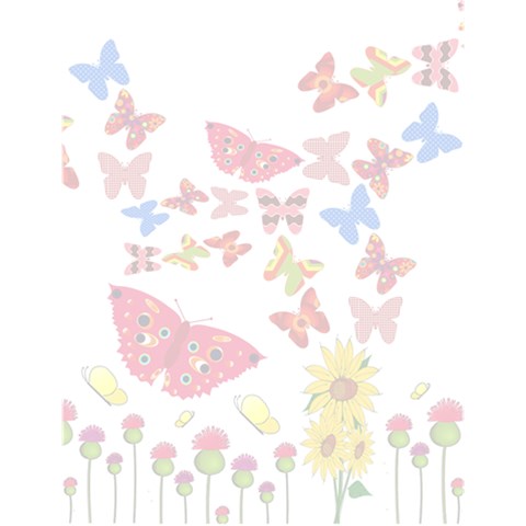 Butterfly Beauty Large Memo Pad from ArtsNow.com 4.125 x5.5  Memopad