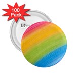 Acrylic Rainbow 2.25  Button (100 pack)