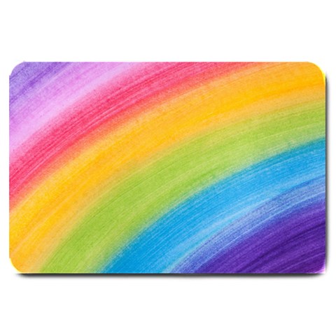 Acrylic Rainbow Large Door Mat from ArtsNow.com 30 x20  Door Mat