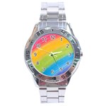 Acrylic Rainbow Stainless Steel Watch