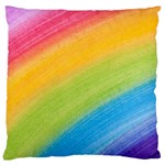 Acrylic Rainbow Large Cushion Case (Single Sided) 