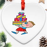 Lots of Gifts Ornament (Heart)