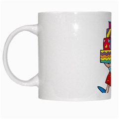 Lots of Gifts White Mug from ArtsNow.com Left