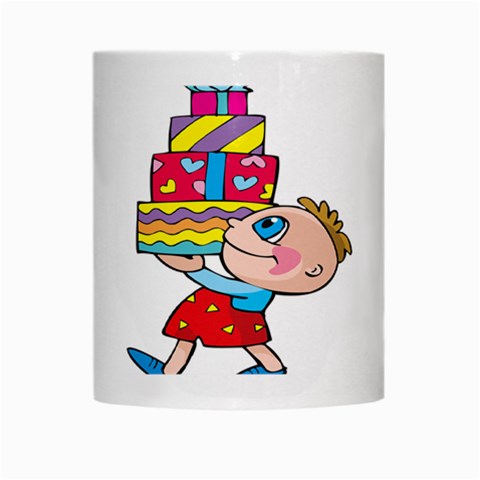 Lots of Gifts White Mug from ArtsNow.com Center