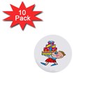 Lots of Gifts 1  Mini Button (10 pack) 