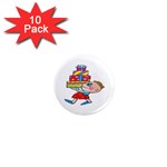 Lots of Gifts 1  Mini Magnet (10 pack) 