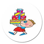 Lots of Gifts Magnet 5  (Round)