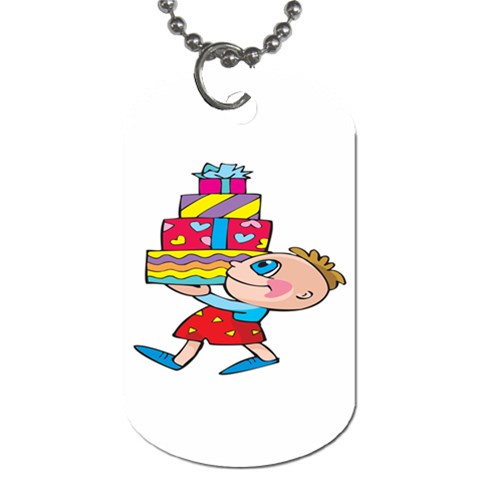 Lots of Gifts Dog Tag (One Side) from ArtsNow.com Front