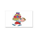 Lots of Gifts Sticker Rectangular (10 pack)