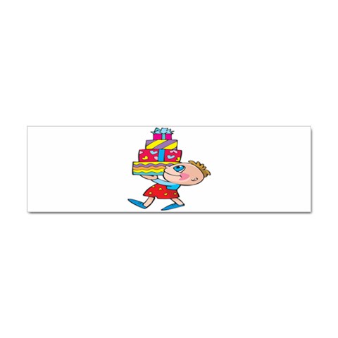 Lots of Gifts Sticker Bumper (100 pack) from ArtsNow.com Front