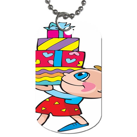 Lots of Gifts Dog Tag (Two Sides) from ArtsNow.com Back