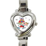 Lots of Gifts Heart Italian Charm Watch