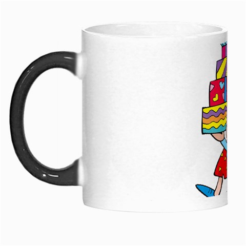 Lots of Gifts Morph Mug from ArtsNow.com Left