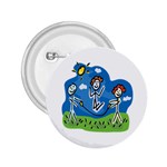 Jump Roping Kids 2.25  Button