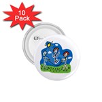 Jump Roping Kids 1.75  Button (10 pack) 