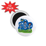 Jump Roping Kids 1.75  Magnet (10 pack) 