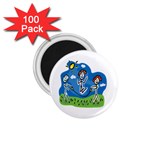 Jump Roping Kids 1.75  Magnet (100 pack) 