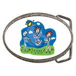 Jump Roping Kids Belt Buckle