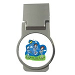 Jump Roping Kids Money Clip (Round)
