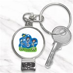 Jump Roping Kids Nail Clippers Key Chain
