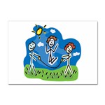 Jump Roping Kids Sticker A4 (100 pack)