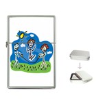 Jump Roping Kids Flip Top Lighter