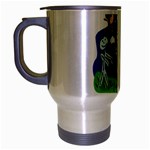 Jump Roping Kids Travel Mug (Silver Gray)