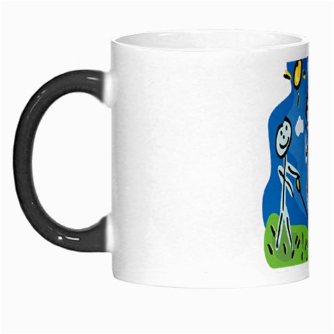 Jump Roping Kids Morph Mug from ArtsNow.com Left