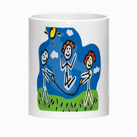 Jump Roping Kids Morph Mug from ArtsNow.com Center