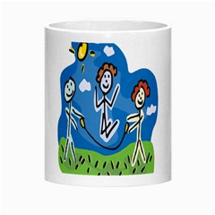 Jump Roping Kids Morph Mug from ArtsNow.com Center