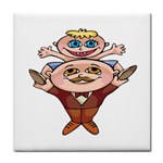 Father and Son Tile Coaster