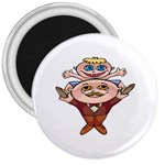 Father and Son 3  Magnet