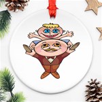 Father and Son Ornament (Round)