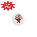 Father and Son 1  Mini Magnet (100 pack) 