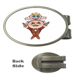 Father and Son Money Clip (Oval)