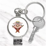Father and Son Nail Clippers Key Chain