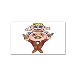 Father and Son Sticker (Rectangular)