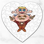 Father and Son Jigsaw Puzzle (Heart)