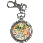 Retro Concert Tickets Key Chain Watch