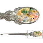 Retro Concert Tickets Letter Opener