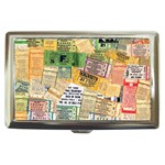 Retro Concert Tickets Cigarette Money Case