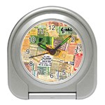 Retro Concert Tickets Desk Alarm Clock