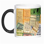 Retro Concert Tickets Morph Mug