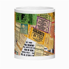 Retro Concert Tickets Morph Mug from ArtsNow.com Center