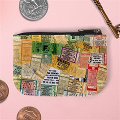 Retro Concert Tickets Coin Change Purse from ArtsNow.com Back