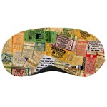 Retro Concert Tickets Sleeping Mask