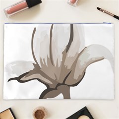 Flower Cosmetic Bag (XXL) from ArtsNow.com Back