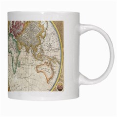 1794 World Map White Coffee Mug from ArtsNow.com Right